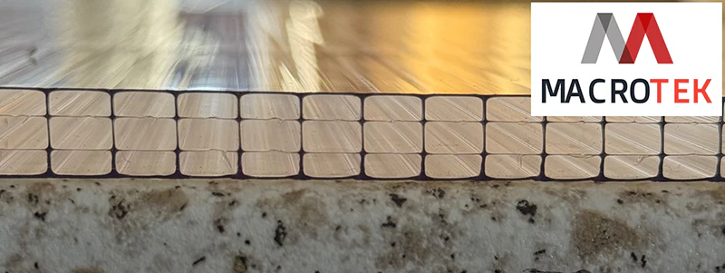10mm Fourwall Polycarbonate Sheet - Image 3